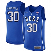 Duke Blue Devils 30 Antonio Vrankovic Blue Nike College Basketball Jersey Dzhi,baseball caps,new era cap wholesale,wholesale hats